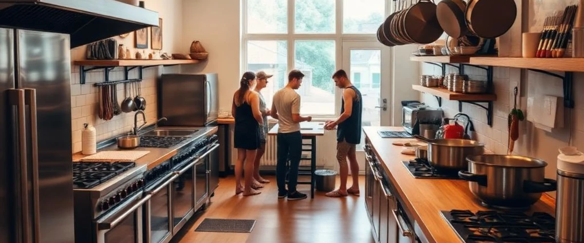 Community Kitchen Camping