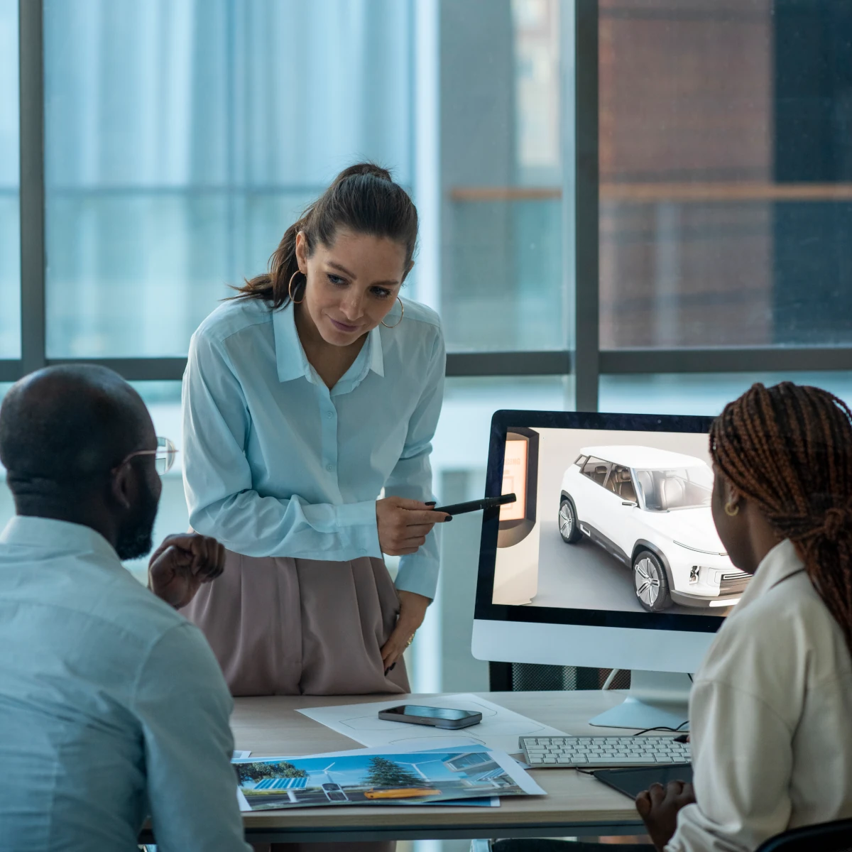 industrial designers who work in 3D modeling