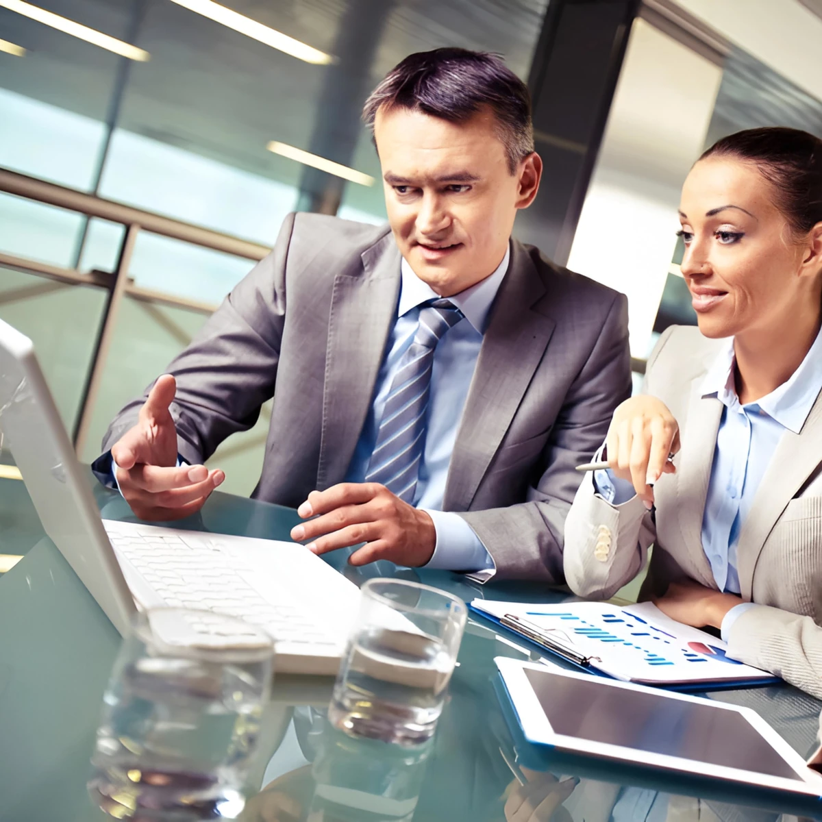 team making decisions